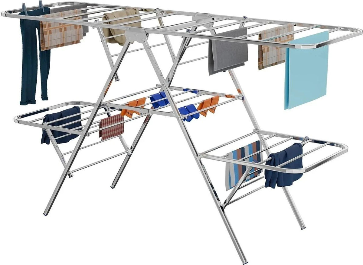 Butterfly Cloth Drying Stand 2 Layer