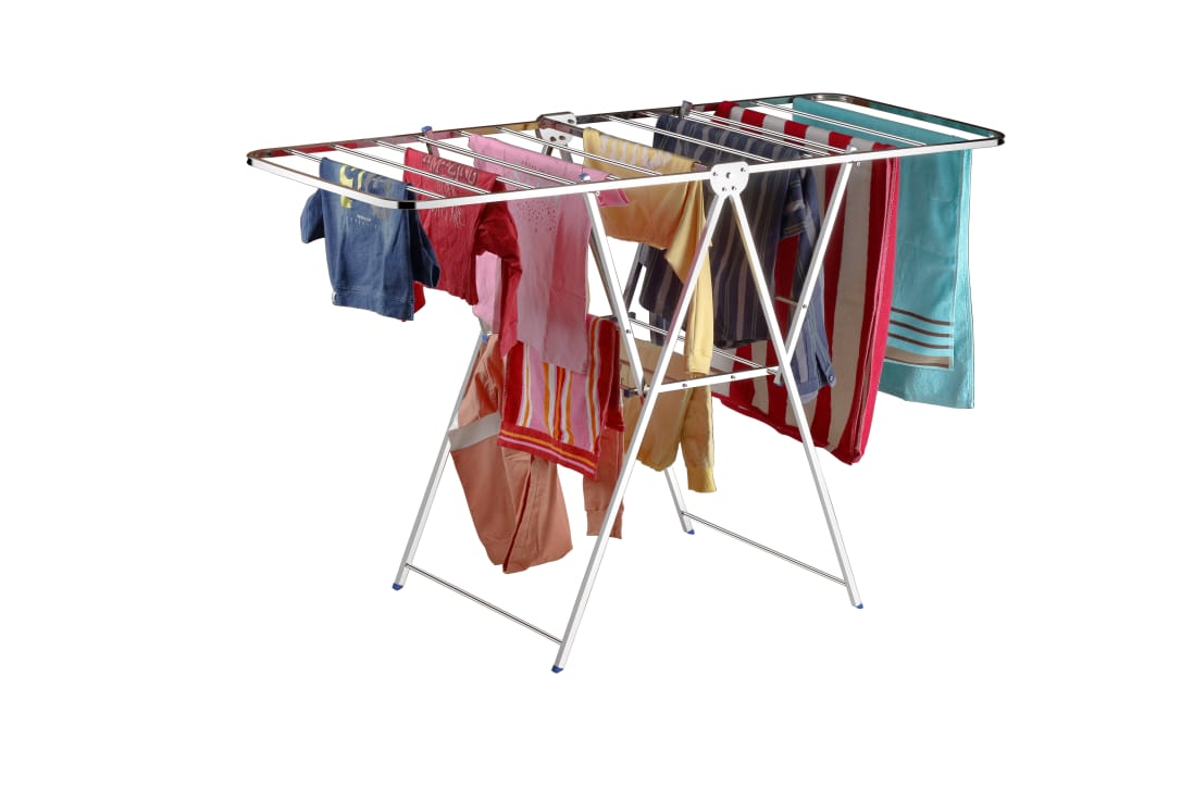 Butterfly Cloth Drying Stand Single Layer | Stainless Steel