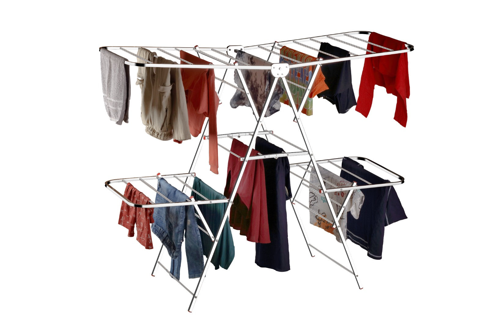 Butterfly Cloth Drying Stand 2 Layer