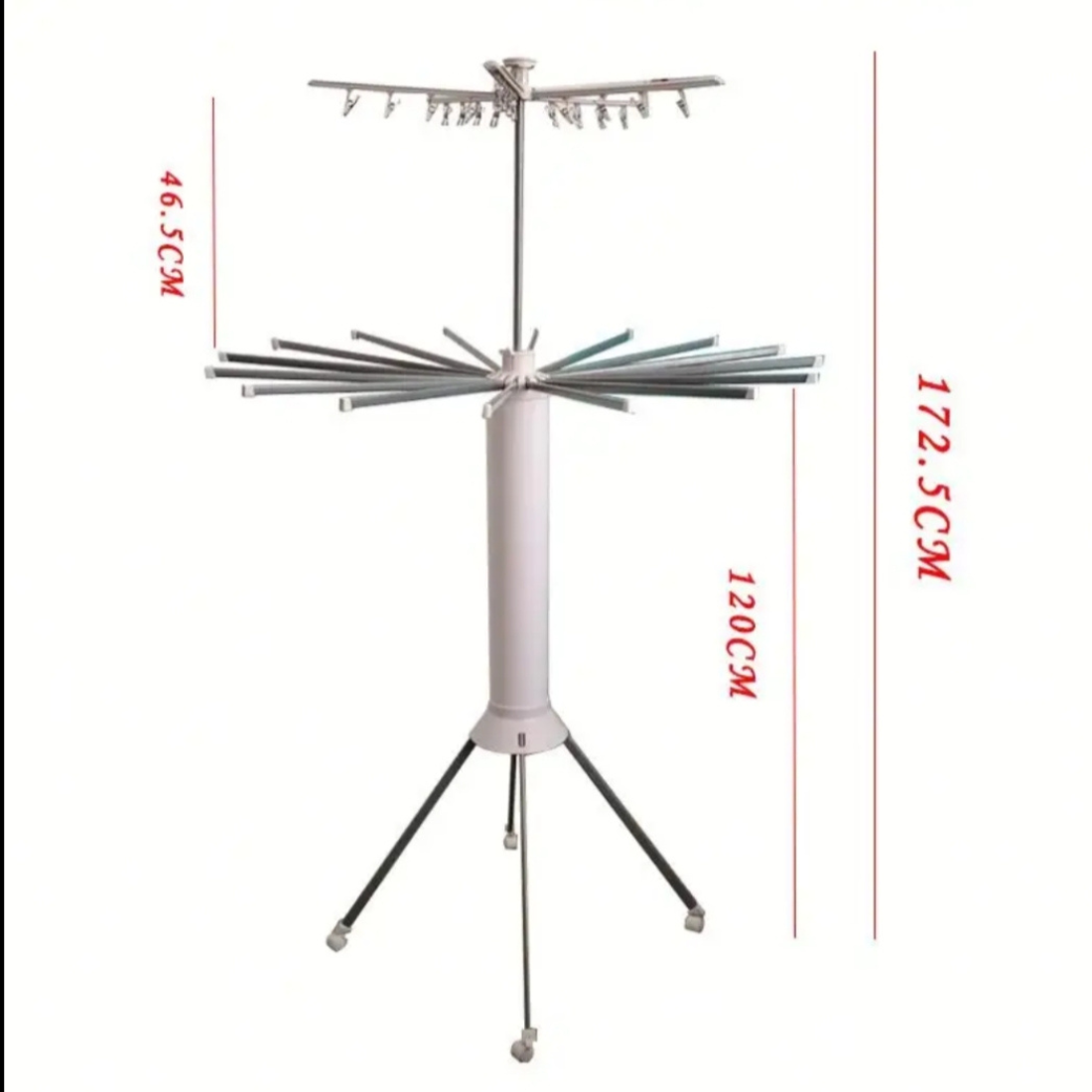 Octopus Drying Stand for Clothes | Foldable Umbrella Style Laundry Rack | Portable Indoor Outdoor Dryer