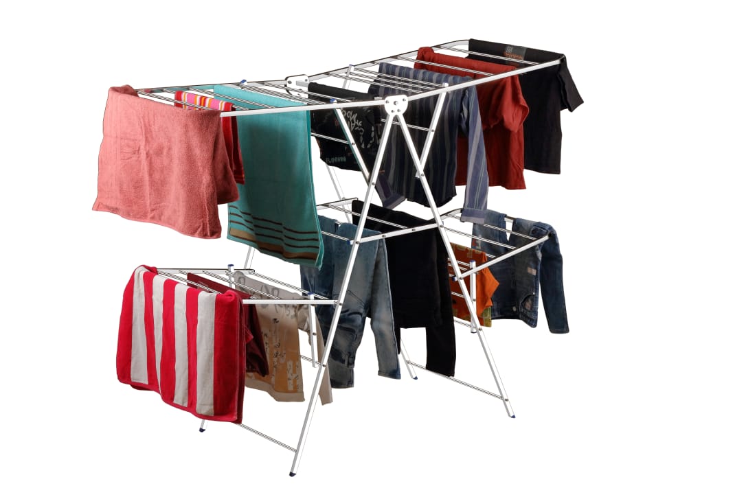 Butterfly Cloth Drying Stand 2 Layer
